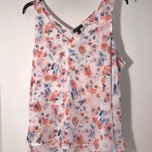 Lane Bryant womens size 20 sleeveless floral top